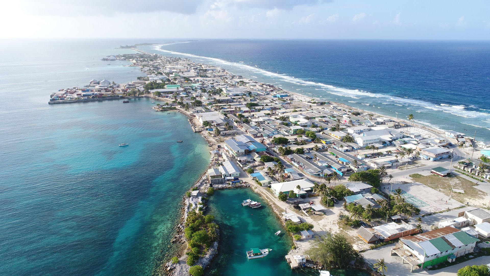 Kwajalein Atoll Master Plan Beca   Kwajalein Atoll 1 Aerial Cred Anjojo Kabua III.JPG